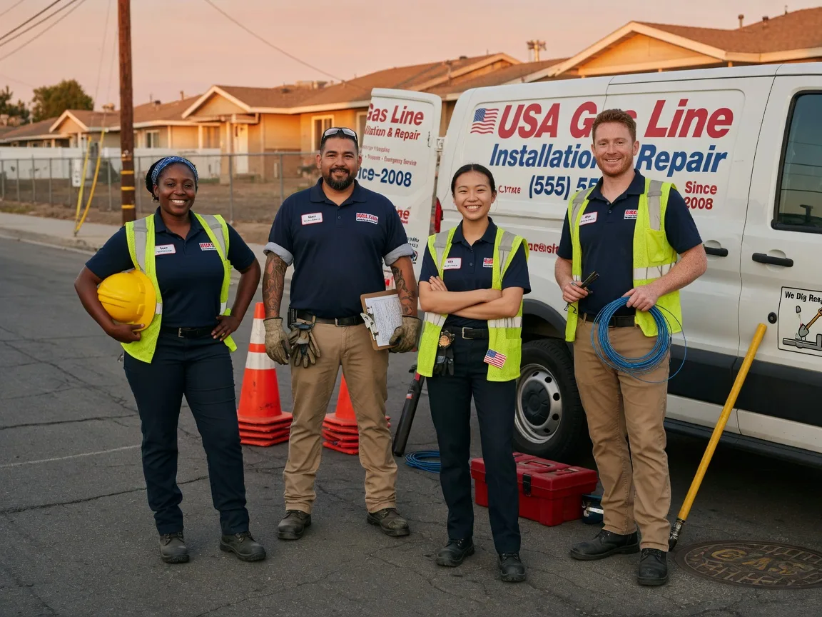 Gas Line Installation company in Mill Creek, OK